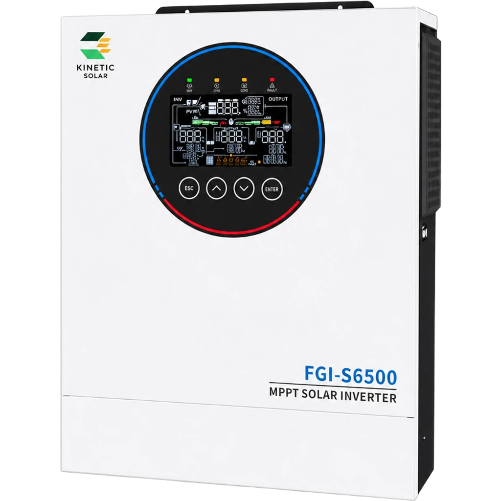 Kinetic Solar branded solar inverter product image